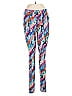 Lularoe Print Blue Leggings One size - photo 1