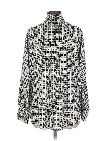 Vrg Grl Long Sleeve Button-Down Shirt (view 2)