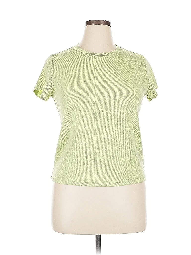 Pre-owned Assorted Brands Short Sleeve T-shirt In Green