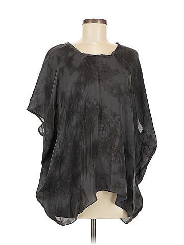 Moon & Madison 3/4 Sleeve Silk Top (view 1)