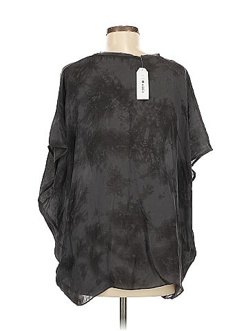Moon & Madison 3/4 Sleeve Silk Top (view 2)