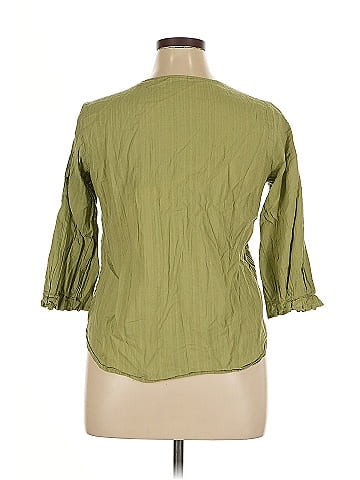 NY Collection 3/4 Sleeve Blouse (view 2)