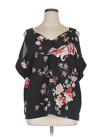 7th Avenue Design Studio New York & Company 3/4 Sleeve Blouse (view 1)