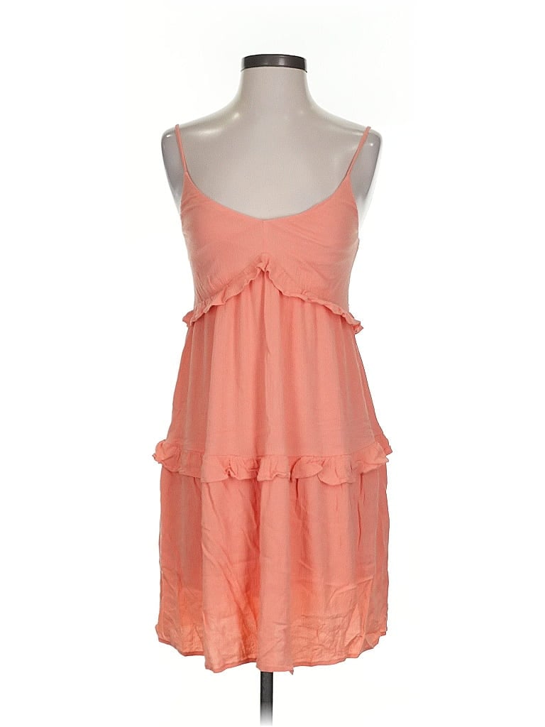 Pre-owned Express Casual Dress In Orange