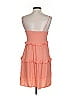 Express 100% Rayon Orange Casual Dress Size XXS - photo 2