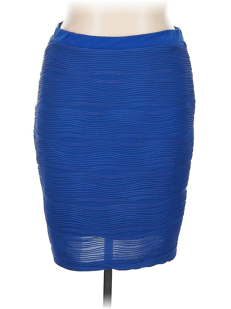 Pre-owned New Directions Formal Skirt In Blue