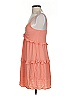 Express 100% Rayon Orange Casual Dress Size XXS - photo 5
