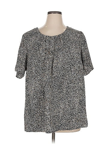 Maggie Barnes for Catherines Short Sleeve Blouse (view 1)