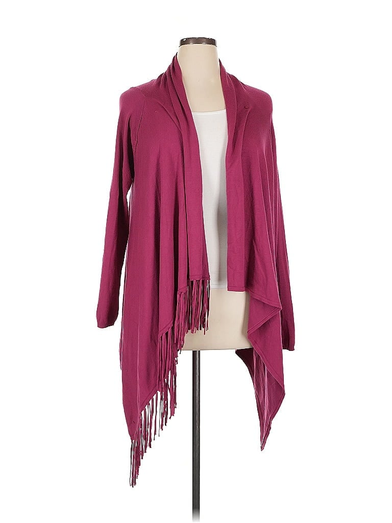 Pre-owned Marc Bouwer Unlimited Cardigan Sweater In Burgundy