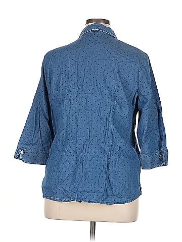 Allison Daley 3/4 Sleeve Button-Down Shirt (view 2)
