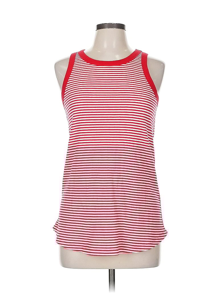 Pre-owned Doe & Rae Sleeveless T-shirt In Red