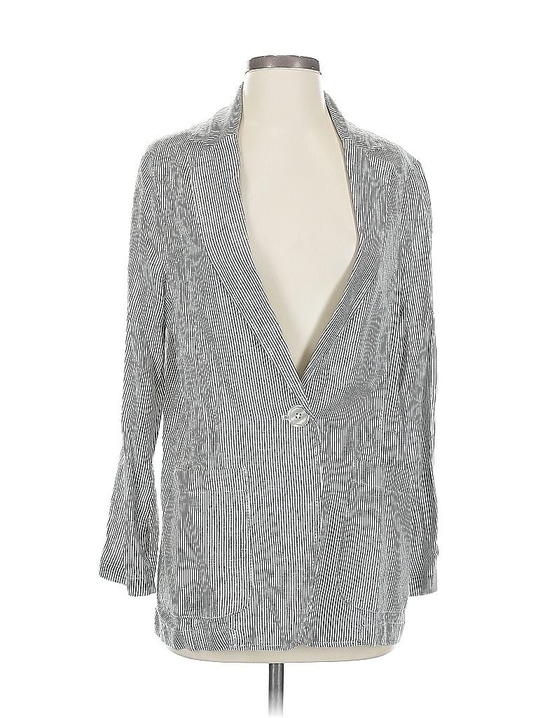 Pre-owned Max Studio Cardigan Sweater In Gray