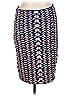 RACHEL Rachel Roy Chevron-herringbone Blue Casual Skirt Size 1X - photo 1