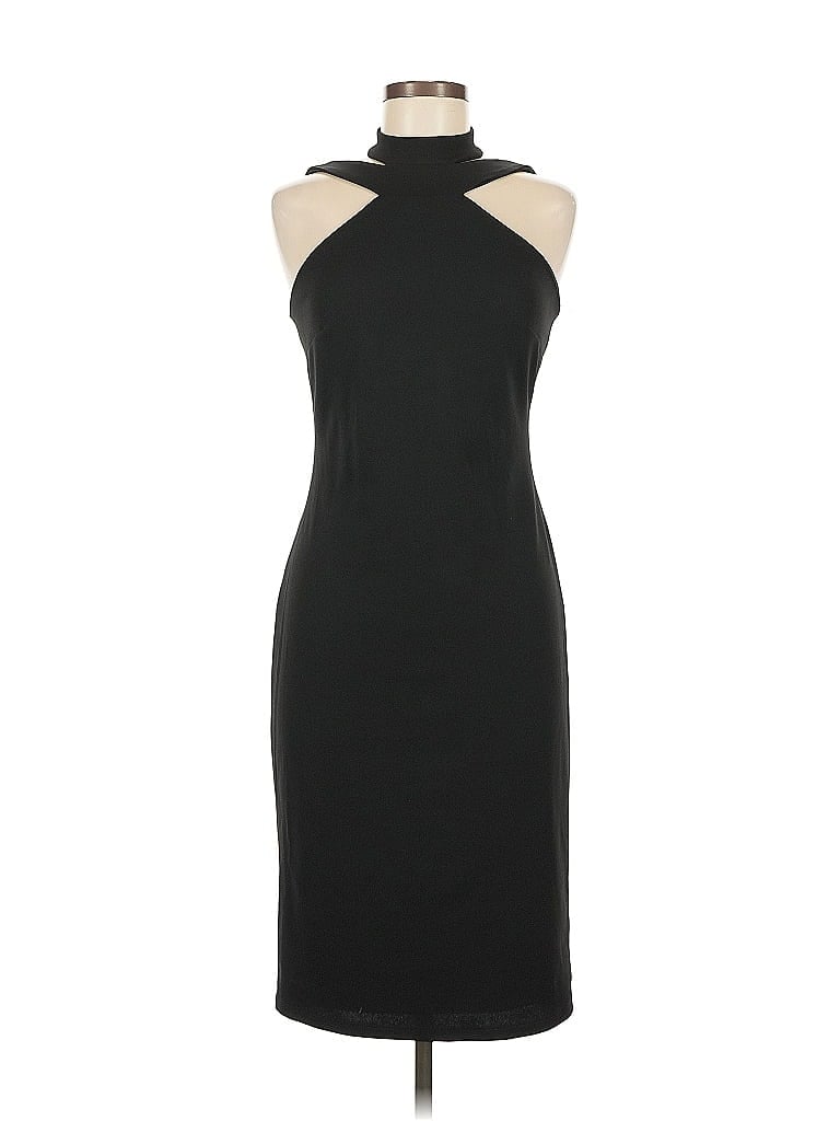 Pre-owned Bebe Cocktail Dress In Black