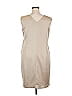 Gerard Darel 100% Polyester Tan Gold Cocktail Dress Size 14 (46) - photo 2