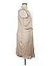 Gerard Darel 100% Polyester Tan Gold Cocktail Dress Size 14 (46) - photo 4