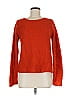 Eileen Fisher Orange Wool Pullover Sweater Size M (petite) - photo 1