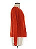 Eileen Fisher Orange Wool Pullover Sweater Size M (petite) - photo 4