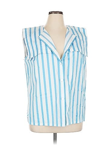 Escada Sleeveless Button-Down Shirt (view 1)