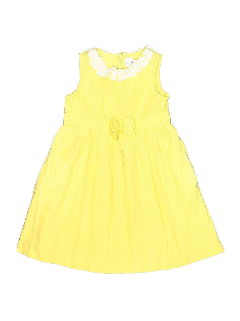 Pre-owned Gymboree Kids' Dress In Yellow