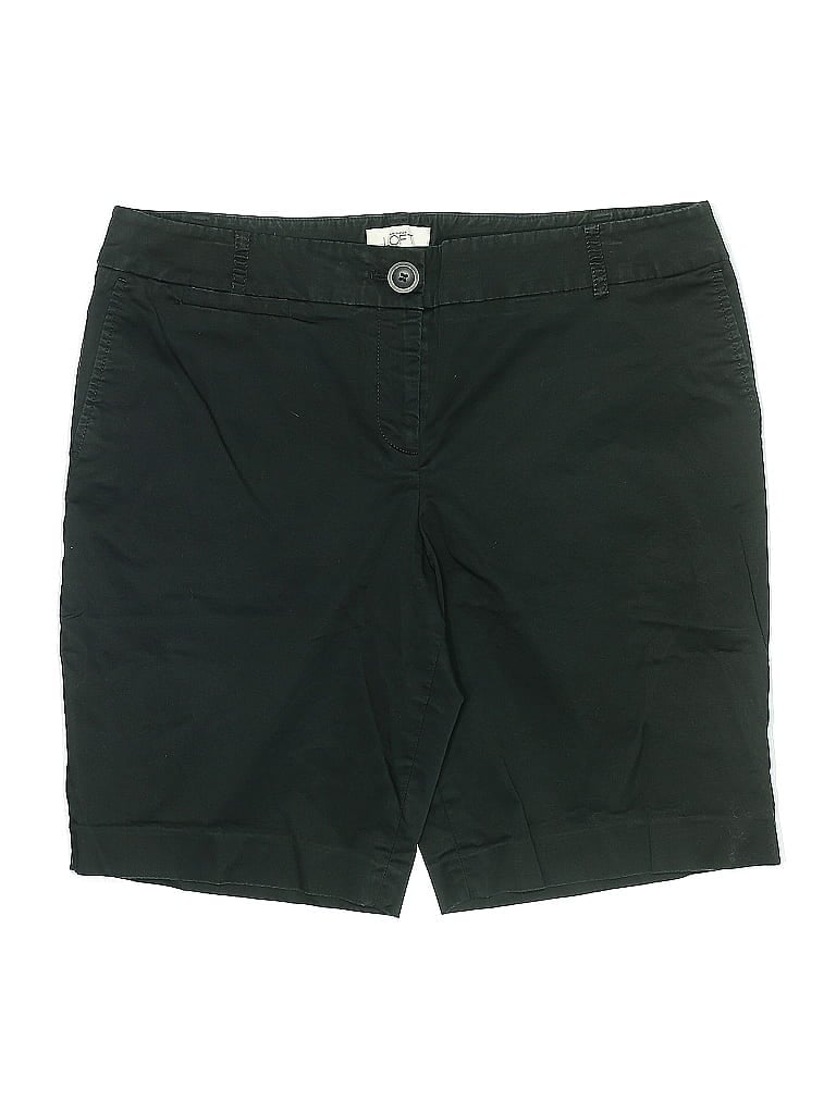 Pre-owned Ann Taylor Loft Cargo Shorts In Black
