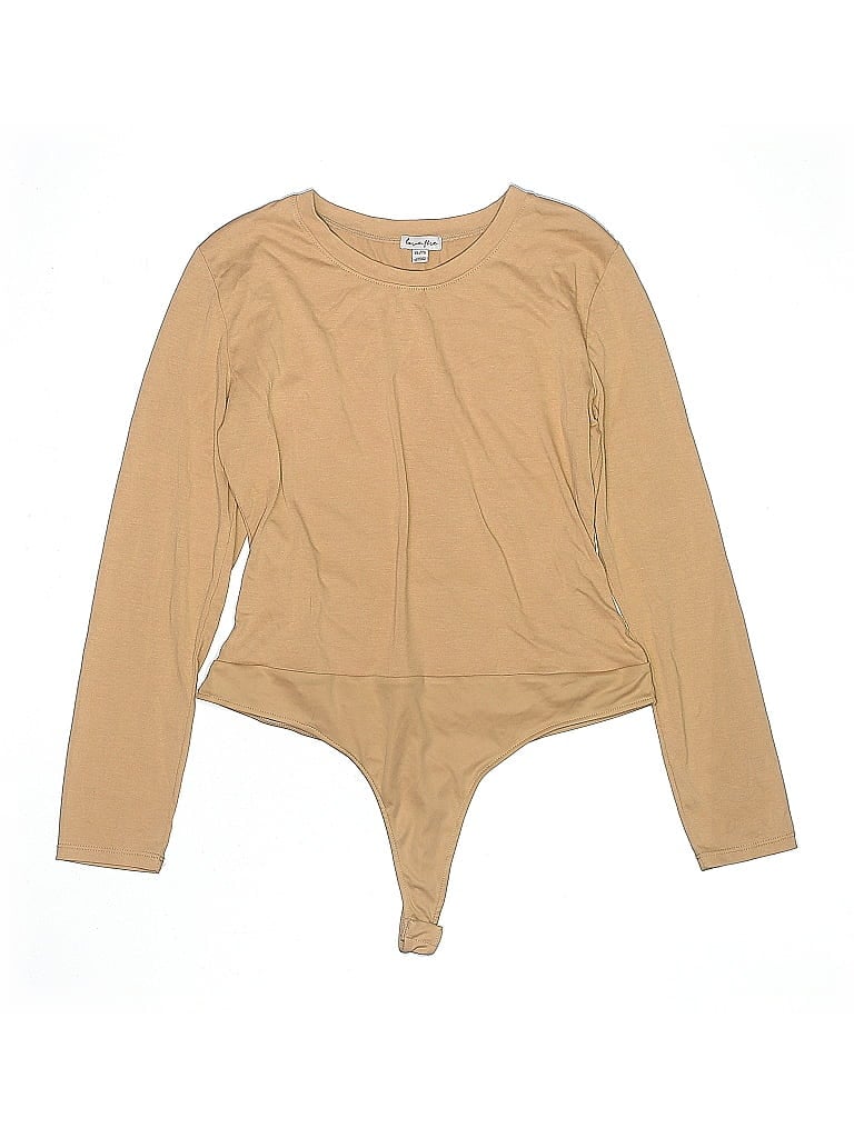 Pre-owned Love, Fire Bodysuit In Brown