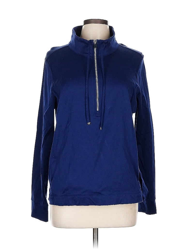 Pre-owned Tommy Bahama Fleece Jacket In Blue