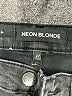 NEON BLONDE Stripes Black Jeans Size 27 waist - photo 6