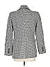 Vince Camuto Houndstooth Gray Black Blazer Size 10 - photo 2