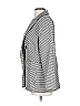 Vince Camuto Houndstooth Gray Black Blazer Size 10 - photo 5