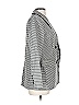 Vince Camuto Houndstooth Gray Black Blazer Size 10 - photo 4