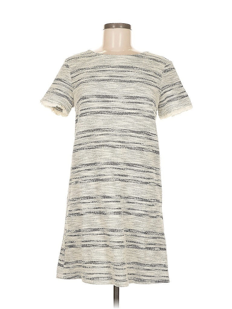 Pre-owned Mng Casual Dress In Gray