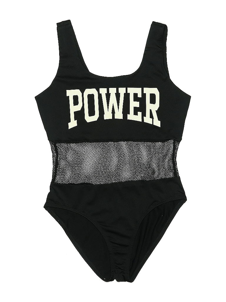 Pre-owned Forever 21 Bodysuit In Black