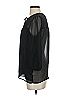 Sabine 100% Polyester Black 3/4 Sleeve Blouse Size S - photo 5