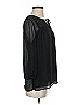Sabine 100% Polyester Black 3/4 Sleeve Blouse Size S - photo 4
