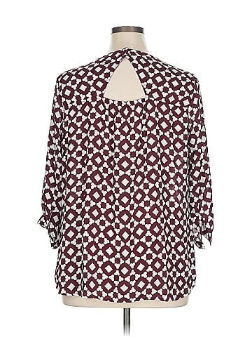41Hawthorn 3/4 Sleeve Blouse (view 2)