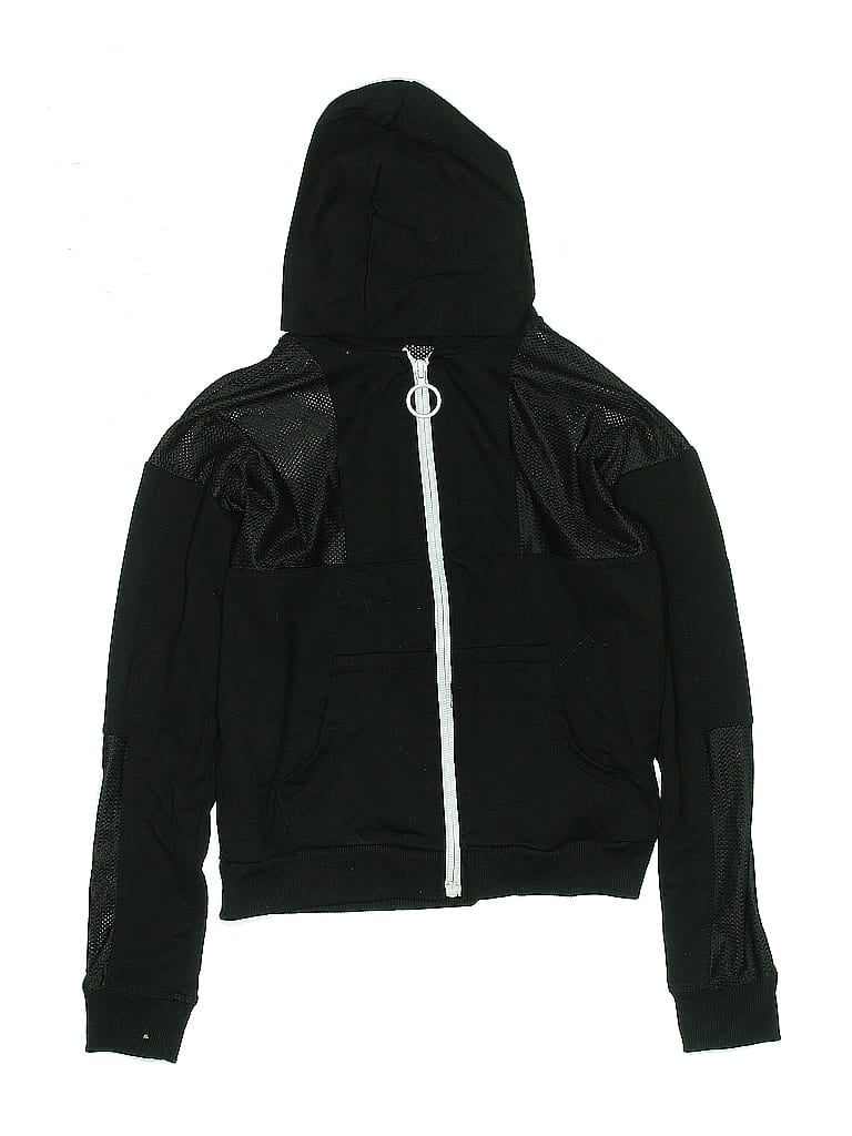 Pre-owned Ideology Kids' Zip Up Hoodie In Black