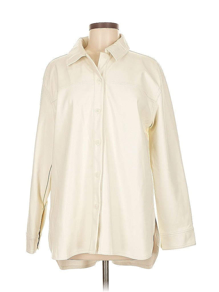 Pre-owned Laundry By Shelli Segal Raincoat In White