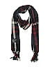 Unbranded Plaid Burgundy Red Scarf One size - photo 1