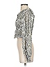 ONETEASPOON 100% Polyester Silver Long Sleeve Blouse Size S - photo 5