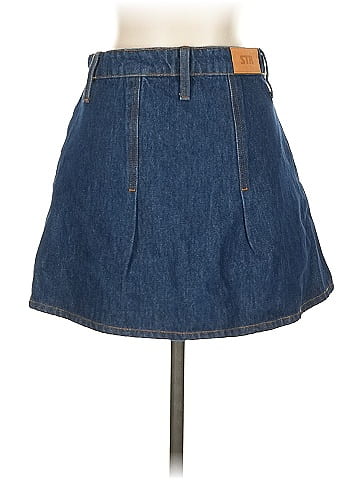 Stradivarius Denim Skirt (view 2)