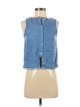 Thread & Supply Sleeveless Button Down Shirt
