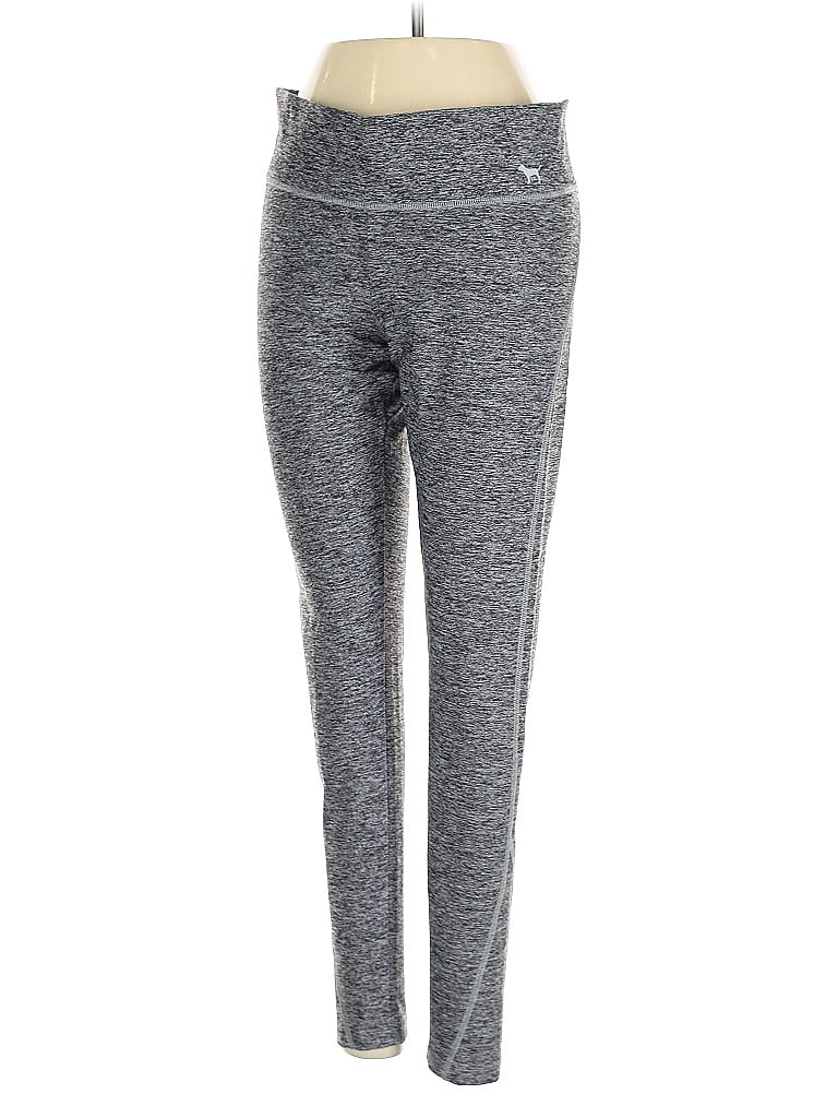 Pre-owned Victoria's Secret Pink Active Pants In Gray