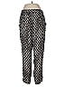 Laundry by Shelli Segal 100% Rayon Print Black Casual Pants Size L - photo 2