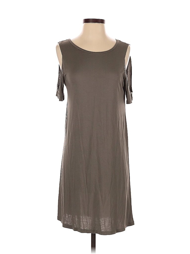 Pre-owned Trafaluc By Zara Casual Dress In Gray