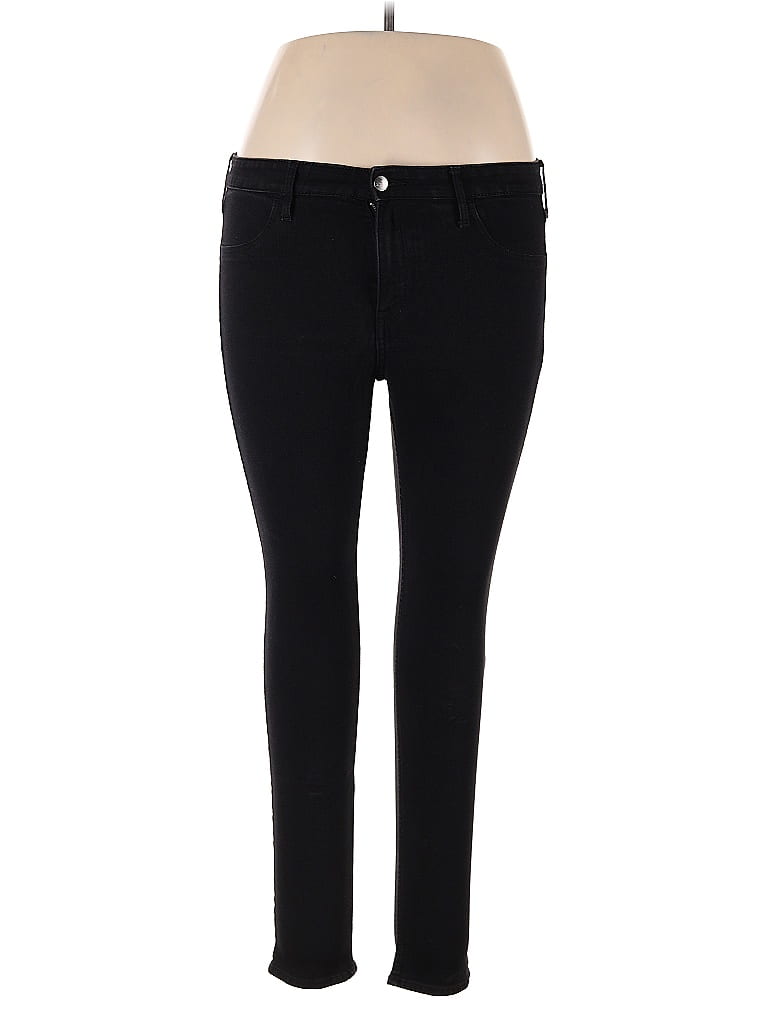 Pre-owned &denim By H&m Jeggings In Black