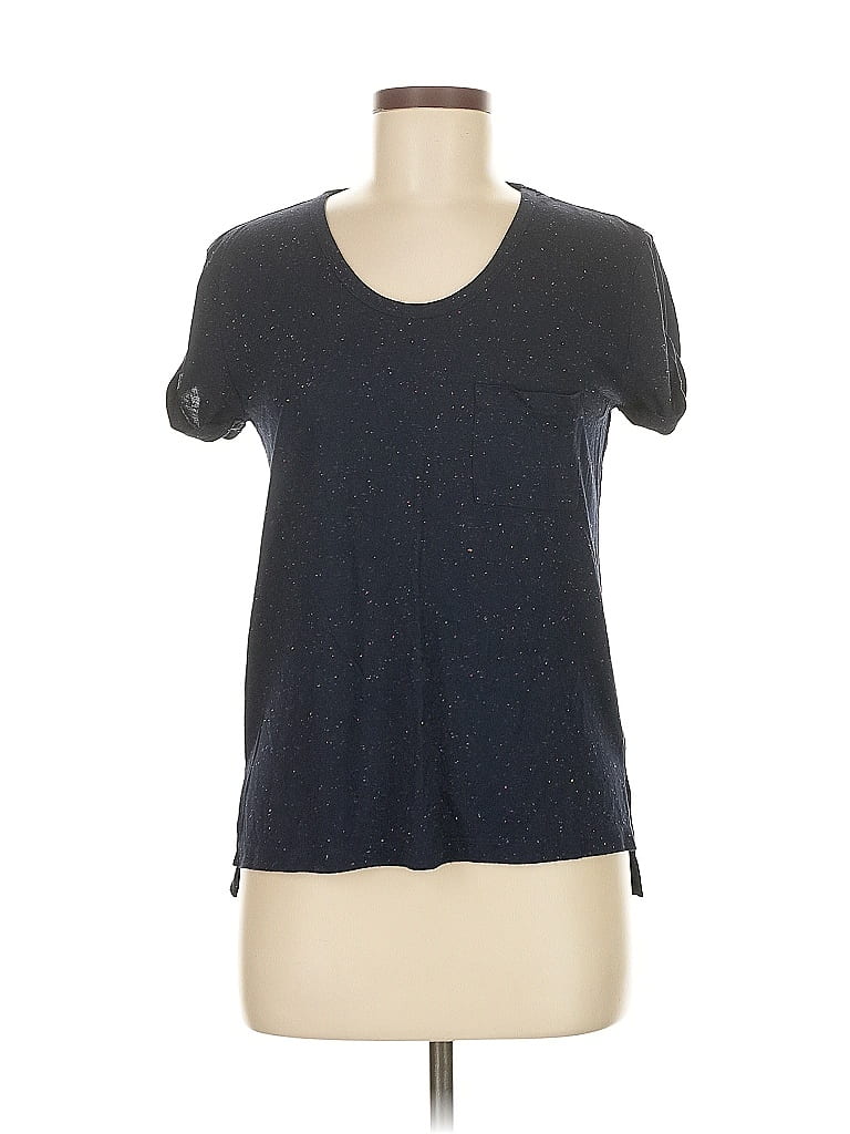 Pre-owned Jcpenney Short Sleeve T-shirt In Black