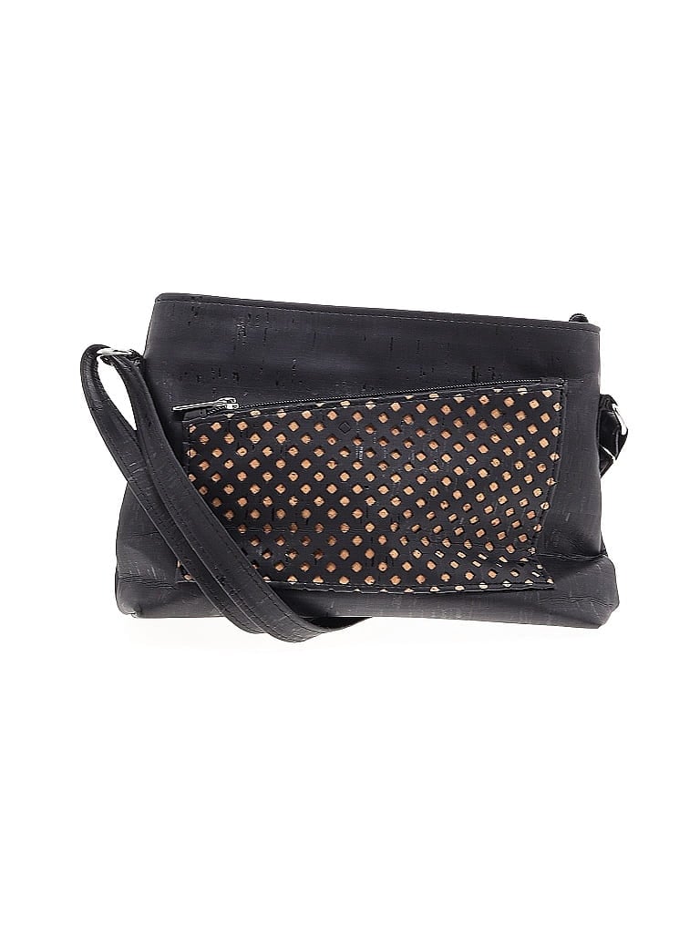 Pre-owned Natural Cork Satchel In Black