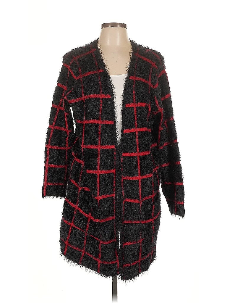 Pre-owned Joseph A Cardigan Sweater In Red