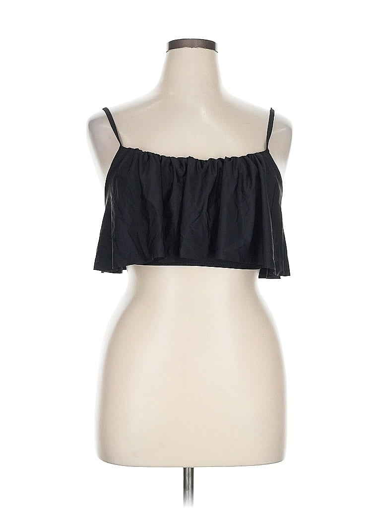 UNBRANDED Pre-owned Sleeveless Blouse In Black